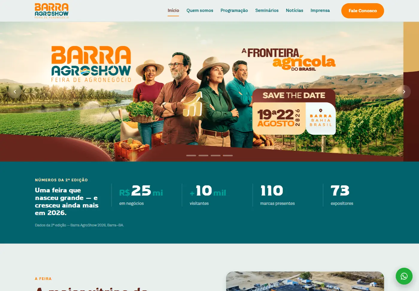 Trade show website